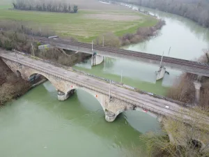 2nisdrone prise de vue aérienne de ponts et voie ferree-2, Pilote de drone qualifié et certifié basé en Ile de France