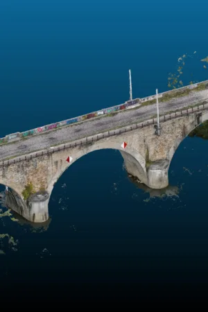 2nisdrone.fr - Denis pilote Droniste qualifié et certifié en Ile de France - Photogrammétrie modélisation 3D Pont